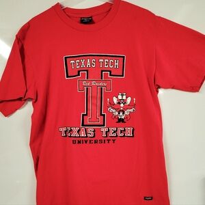 Vintage Texas Tech Red Raiders NCAA XL JanSport Tee – Made in USA – Big Logo